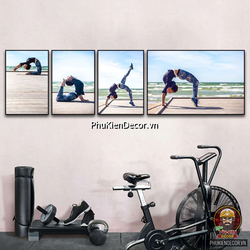 Mẫu tranh phòng yoga ấn tượng tạo điểm nhấn cho phòng tập Mẫu tranh phòng yoga ấn tượng tạo điểm nhấn cho phòng tập