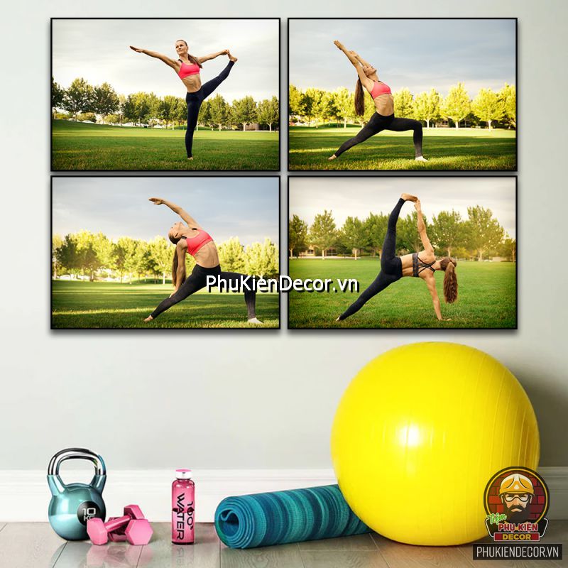 Mẫu tranh phòng yoga ấn tượng tạo điểm nhấn cho phòng tập Mẫu tranh phòng yoga ấn tượng tạo điểm nhấn cho phòng tập