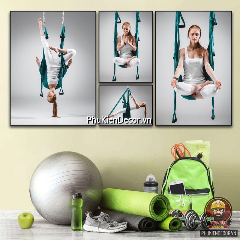 Mẫu tranh phòng yoga ấn tượng tạo điểm nhấn cho phòng tập Mẫu tranh phòng yoga ấn tượng tạo điểm nhấn cho phòng tập