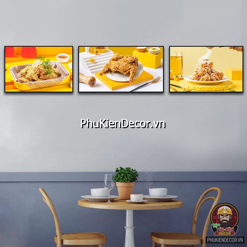 Sử dụng mẫu tranh trang trí đồ ăn nhanh phù hợp địa điểm chụp hình, check in cho các bạn trẻ Sử dụng mẫu tranh trang trí đồ ăn nhanh phù hợp địa điểm chụp hình, check in cho các bạn trẻ