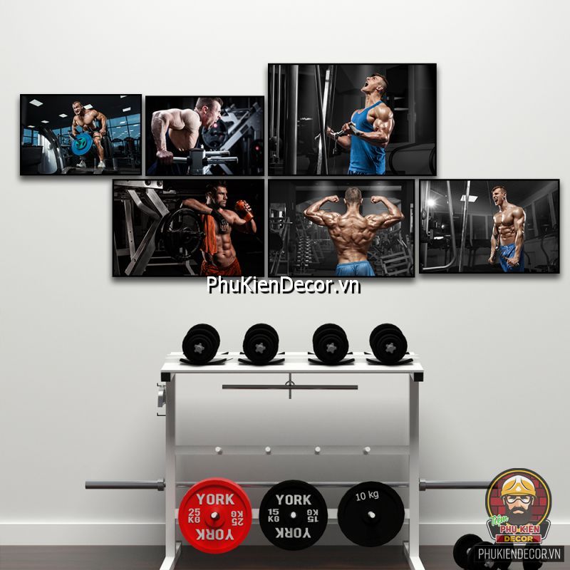 Các mẫu tranh trang trí phòng gym tạo sự thẩm mỹ cao Các mẫu tranh trang trí phòng gym tạo sự thẩm mỹ cao