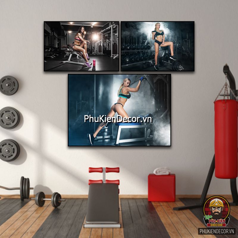 Các mẫu tranh trang trí phòng gym tạo sự thẩm mỹ cao Các mẫu tranh trang trí phòng gym tạo sự thẩm mỹ cao