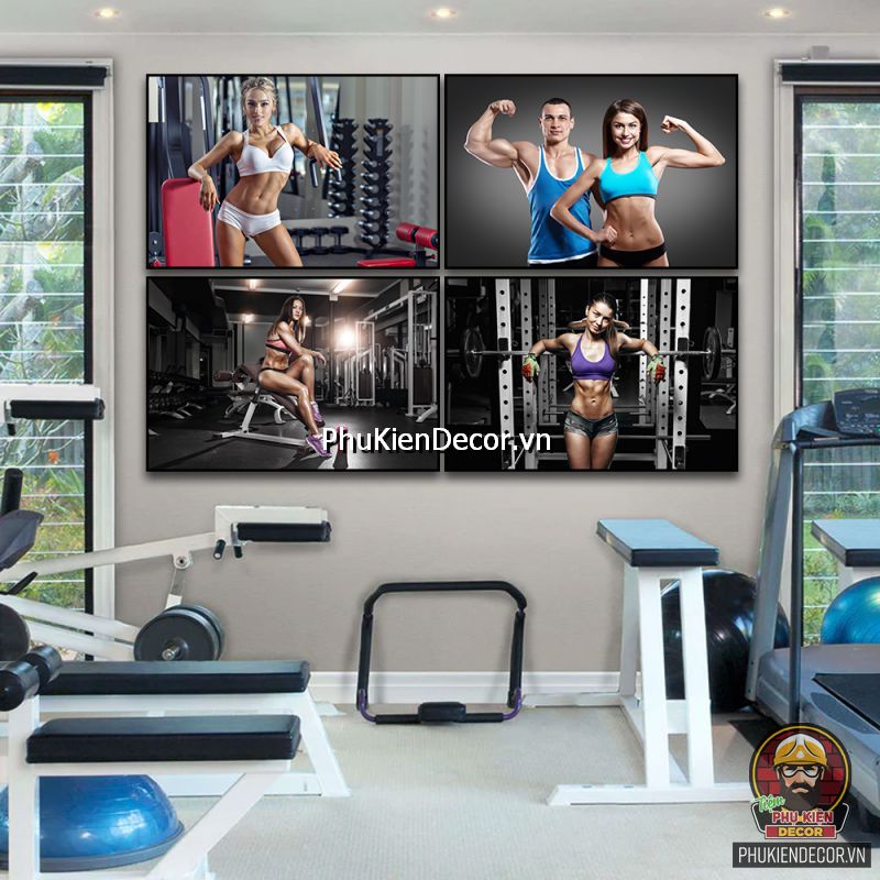 Tổng hợp mẫu tranh treo tường phòng gym nổi bật giúp tạo động lực cho các học viên Tổng hợp mẫu tranh treo tường phòng gym nổi bật giúp tạo động lực cho các học viên