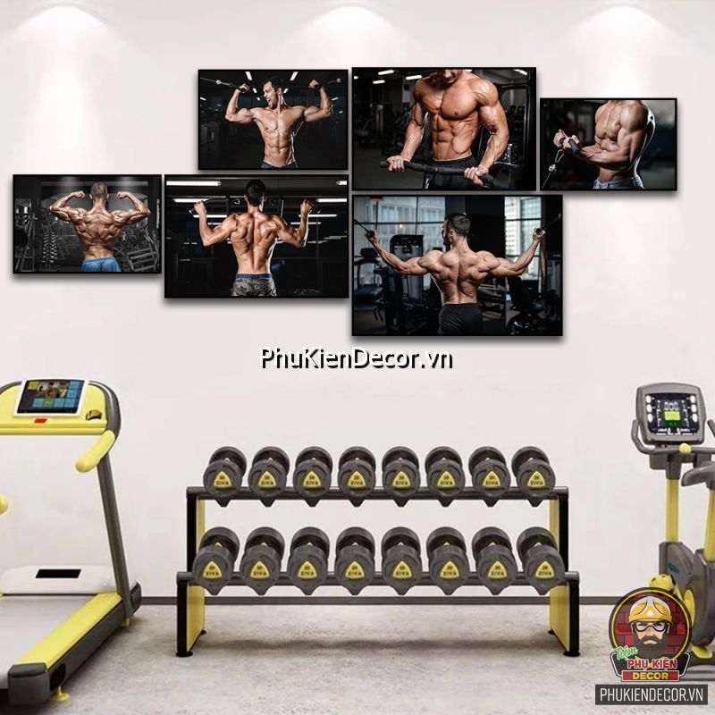Tổng hợp mẫu tranh treo tường phòng gym nổi bật giúp tạo động lực cho các học viên Tổng hợp mẫu tranh treo tường phòng gym nổi bật giúp tạo động lực cho các học viên