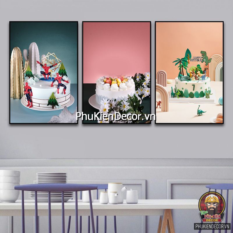 Tổng hợp mẫu tranh treo tường tiệm bánh kem tạo vẻ đẹp hài hòa cho không gian quán Tổng hợp mẫu tranh treo tường tiệm bánh kem tạo vẻ đẹp hài hòa cho không gian quán