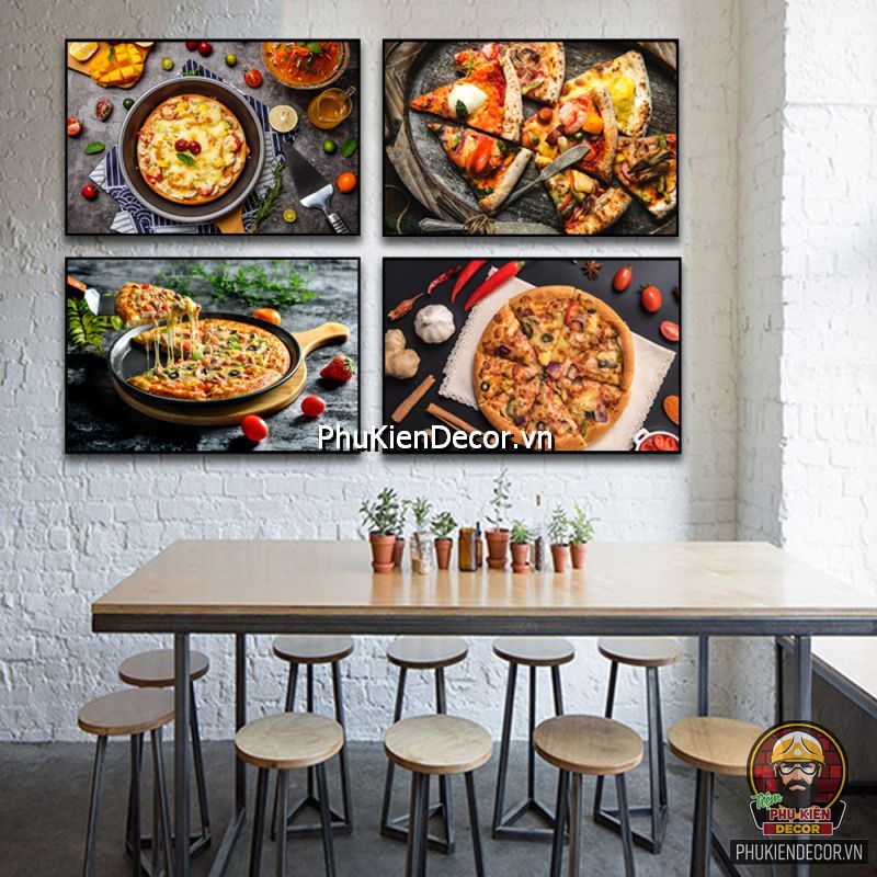 Mẫu tranh pizza thịnh hành được yêu thích nhất hiện nay Mẫu tranh pizza thịnh hành được yêu thích nhất hiện nay