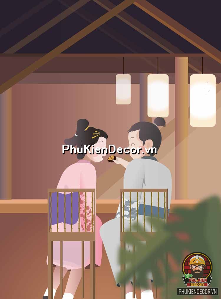 Mẫu tranh về chủ đề văn hóa, con người Nhật Bản lột tả hết những vẻ đẹp của đất nước mặt trời mọc Mẫu tranh về chủ đề văn hóa, con người Nhật Bản lột tả hết những vẻ đẹp của đất nước mặt trời mọc