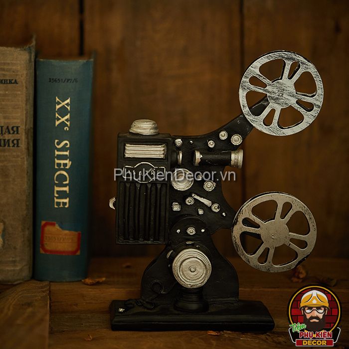 Mô Hình Máy Chiếu Phim Trang Trí Phong Cách Vintage Cho Quán Cafe, Quán ăn, Nhà hàng, Homestay, Căn hộ, Nhà ở. Mô Hình Mô Hình Máy Chiếu Phim Trang Trí Phong Cách Vintage Cho Quán Cafe, Quán ăn, Nhà hàng, Homestay, Căn hộ, Nhà ở.