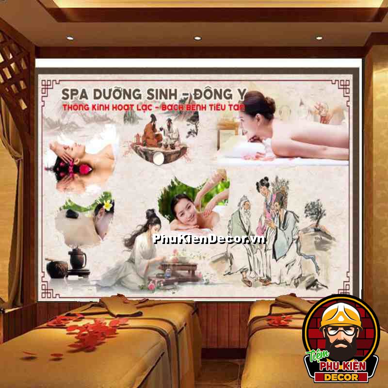 Tranh Spa dưỡng sinh đông y cô truyền là sự kết hợp tuyệt vời giữa nghệ thuật và y học truyền thống Tranh Spa dưỡng sinh đông y cô truyền là sự kết hợp tuyệt vời giữa nghệ thuật và y học truyền thống