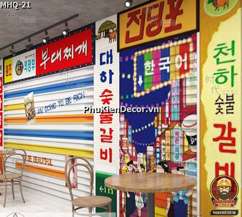 Thiết kế tiệm ăn vặt chuẩn K-Style với không gian sống ảo Thiết kế tiệm ăn vặt chuẩn K-Style với không gian sống ảo