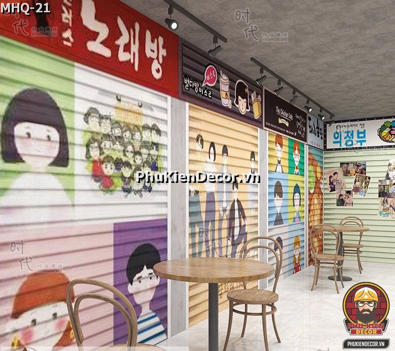 Thiết kế tiệm ăn vặt chuẩn K-Style với không gian sống ảo Thiết kế tiệm ăn vặt chuẩn K-Style với không gian sống ảo