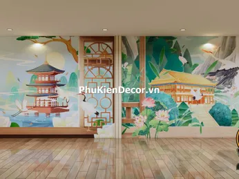 Khám Phá Tranh Dán Tường Spa Đẹp – Tạo Không Gian Thư Giãn Đẳng Cấp