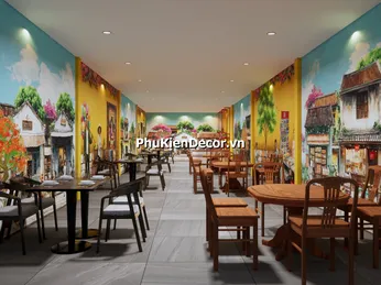 Top Mẫu Thiết Kế Quán Phong Cách Hà Nội Xưa Thịnh Hành -  Mang Ký Ức Xưa Vào Không Gian Quán