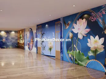 Mẫu Thiết Kế Spa Đẹp - Bí Quyết Tạo Không Gian Thư Giãn Với Tranh Dán Tường Sang Trọng