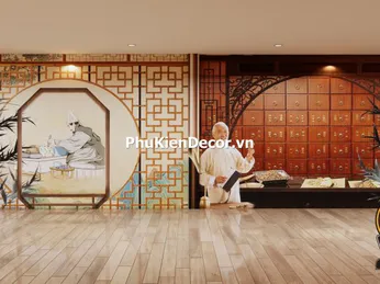 Tranh Dán Tường Spa Đông Y – Dưỡng Sinh – Trị Liệu: Giải Pháp Trang Trí Sang Trọng & Bền Đẹp