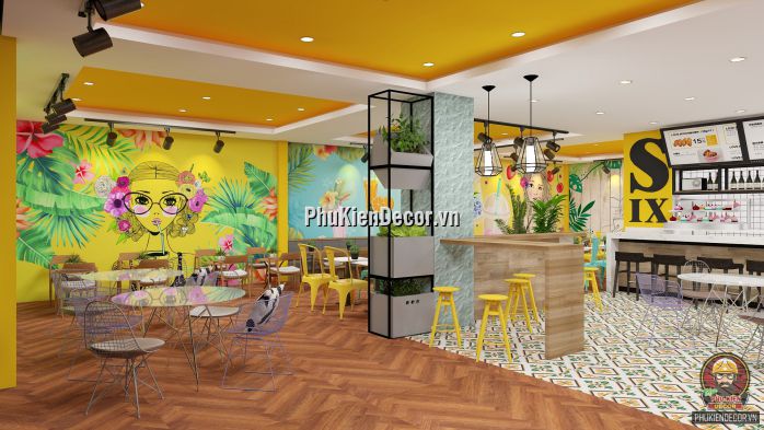 Tổng hợp các mẫu tranh dán tường 3D trang trí Quán Trà sữa đẹp, dễ thương và độc lạ Tổng hợp các mẫu tranh dán tường 3D trang trí Quán Trà sữa đẹp, dễ thương và độc lạ