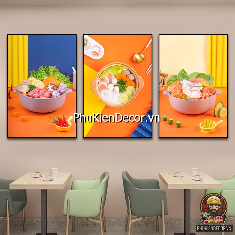 Các mẫu tranh treo tường trang trí quán mỳ cay độc lạ, đặc trưng Các mẫu tranh treo tường trang trí quán mỳ cay độc lạ, đặc trưng