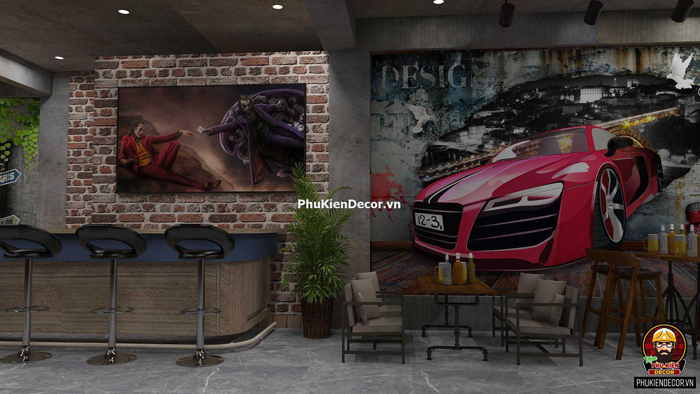 Trang trí phong cách Joker Trang trí phong cách Joker