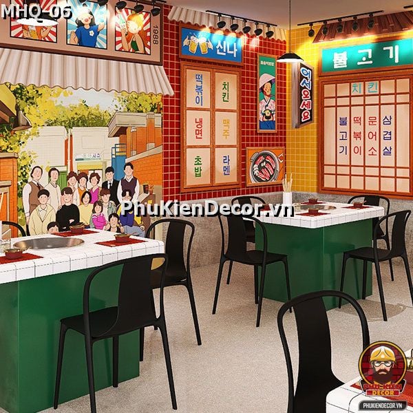 Bí quyết trang trí không gian nhà hàng BBQ cao cấp Bí quyết trang trí không gian nhà hàng BBQ cao cấp