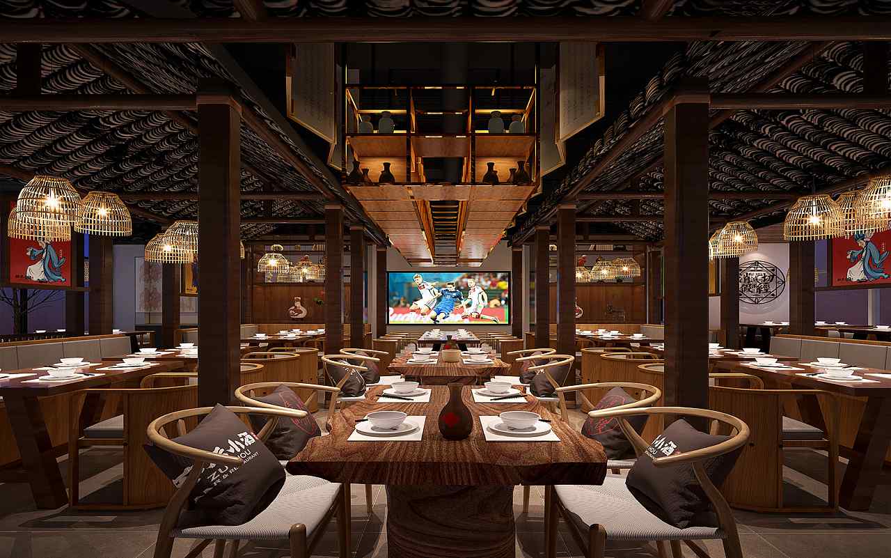 Trang trí thiết kế quán Lẩu nướng đẹp Trang trí thiết kế quán Lẩu nướng đẹp