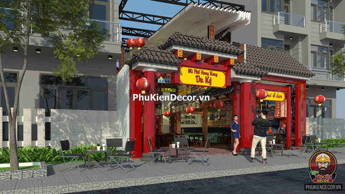 Trang trí thiết kế Quán Lẩu Nướng phong cách Hong Kong Trang trí thiết kế Quán Lẩu Nướng phong cách Hong Kong