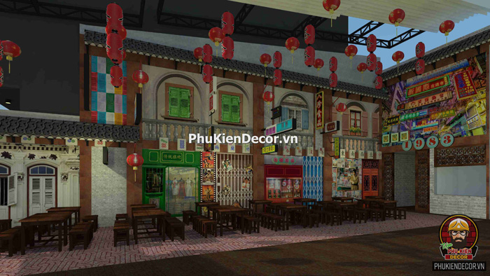 Trang trí thiết kế Quán Lẩu Nướng phong cách Hong Kong Trang trí thiết kế Quán Lẩu Nướng phong cách Hong Kong