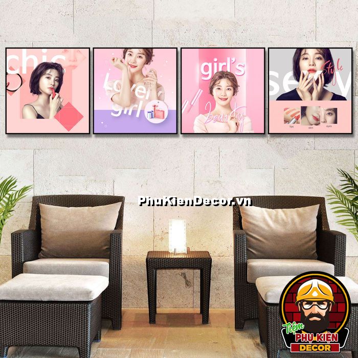 Tranh các dụng cụ sản phẩm trang điểm tạo sự thu hút và chuyên nghiệp cho tiệm makeup của bạn Tranh các dụng cụ sản phẩm trang điểm tạo sự thu hút và chuyên nghiệp cho tiệm makeup của bạn