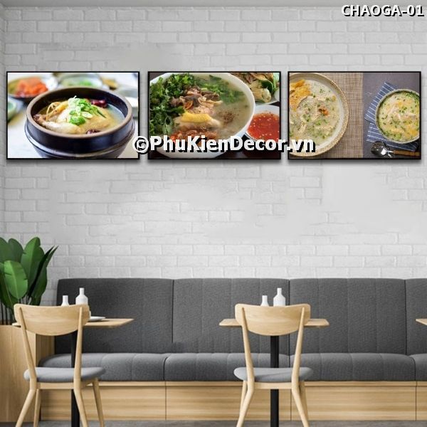 Tranh món cháo gà nóng hổi thơm ngon, bổ dưỡng, tốt cho sức khỏe Tranh món cháo gà nóng hổi thơm ngon, bổ dưỡng, tốt cho sức khỏe