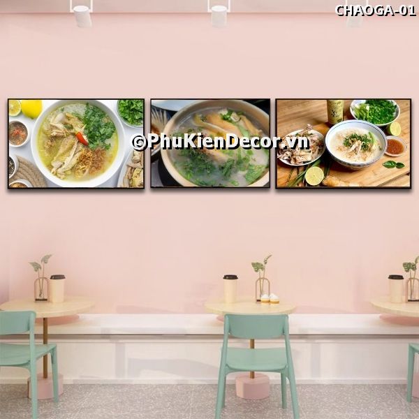 Tranh món cháo gà nóng hổi thơm ngon, bổ dưỡng, tốt cho sức khỏe Tranh món cháo gà nóng hổi thơm ngon, bổ dưỡng, tốt cho sức khỏe