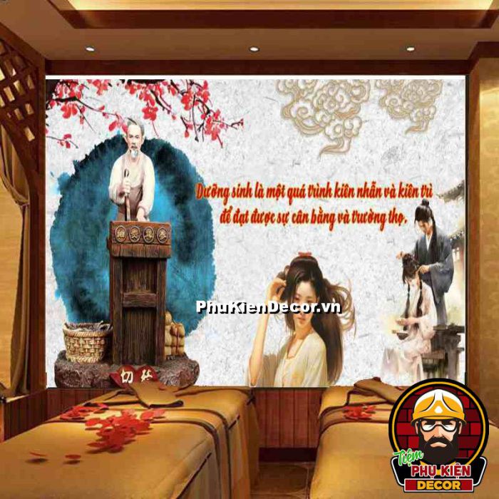 Tranh chủ đề Dưỡng sinh đông y Trung Hoa thư giãn, nâng cao sức khỏe Tranh chủ đề Dưỡng sinh đông y Trung Hoa thư giãn, nâng cao sức khỏe