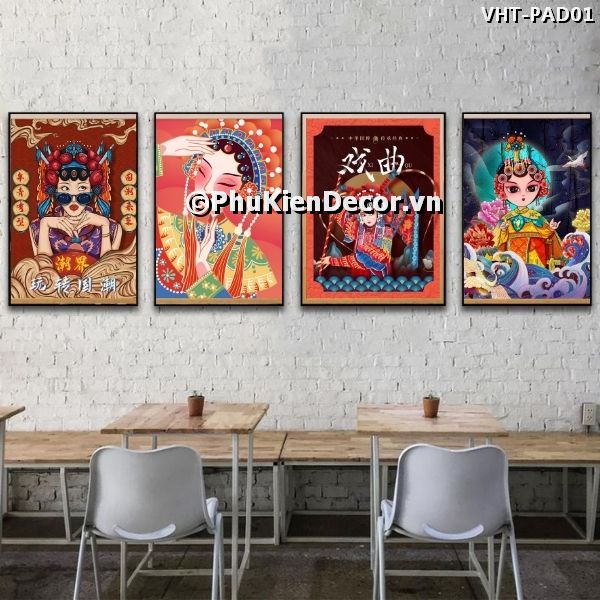 Tranh phong cách kinh kịch và nghệ thuật đương đại Trung Quốc ấn tượng, độc đáo Tranh phong cách kinh kịch và nghệ thuật đương đại Trung Quốc ấn tượng, độc đáo