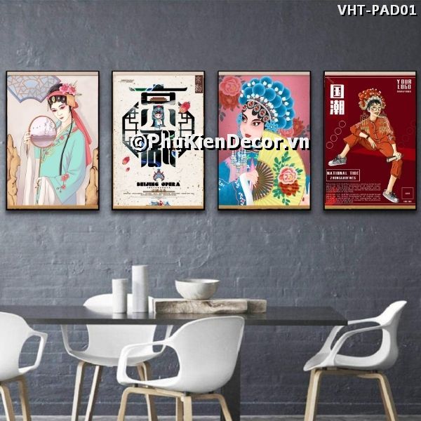 Tranh phong cách kinh kịch và nghệ thuật đương đại Trung Quốc ấn tượng, độc đáo Tranh phong cách kinh kịch và nghệ thuật đương đại Trung Quốc ấn tượng, độc đáo