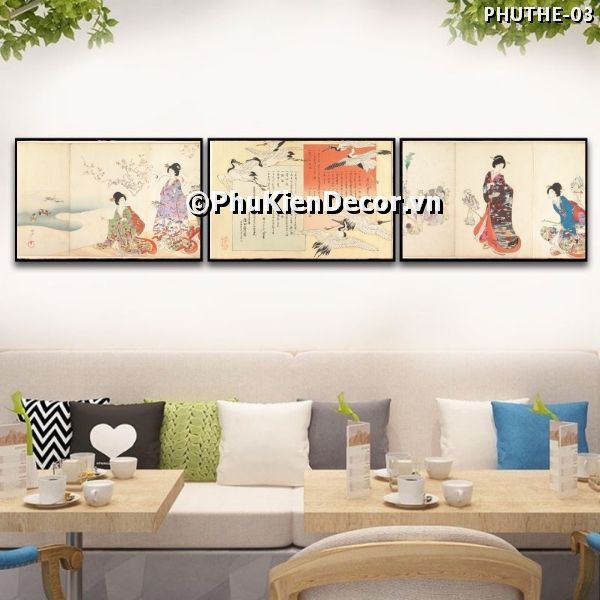 Tranh lối sống và văn hóa sinh hoạt của người dân Nhật Bản thời đại Ukiyo-e truyền thống, gần gũi Tranh lối sống và văn hóa sinh hoạt của người dân Nhật Bản thời đại Ukiyo-e truyền thống, gần gũi