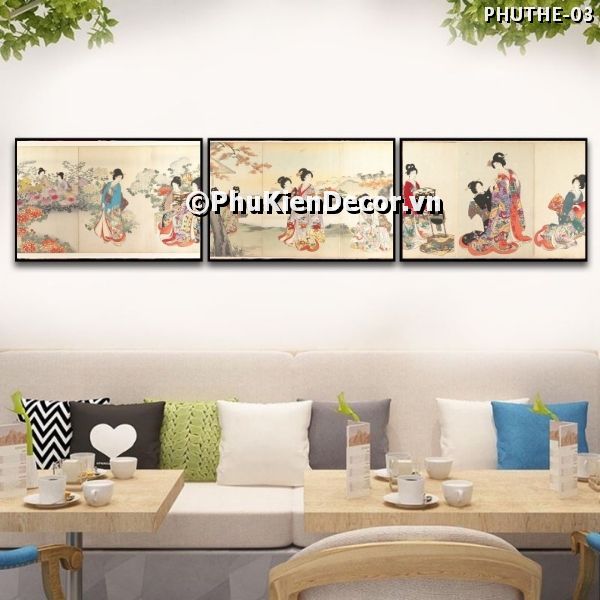 Tranh lối sống và văn hóa sinh hoạt của người dân Nhật Bản thời đại Ukiyo-e truyền thống, gần gũi Tranh lối sống và văn hóa sinh hoạt của người dân Nhật Bản thời đại Ukiyo-e truyền thống, gần gũi