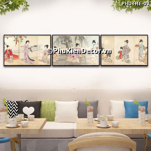 Tranh lối sống và văn hóa sinh hoạt của người dân Nhật Bản thời đại Ukiyo-e truyền thống, gần gũi Tranh lối sống và văn hóa sinh hoạt của người dân Nhật Bản thời đại Ukiyo-e truyền thống, gần gũi