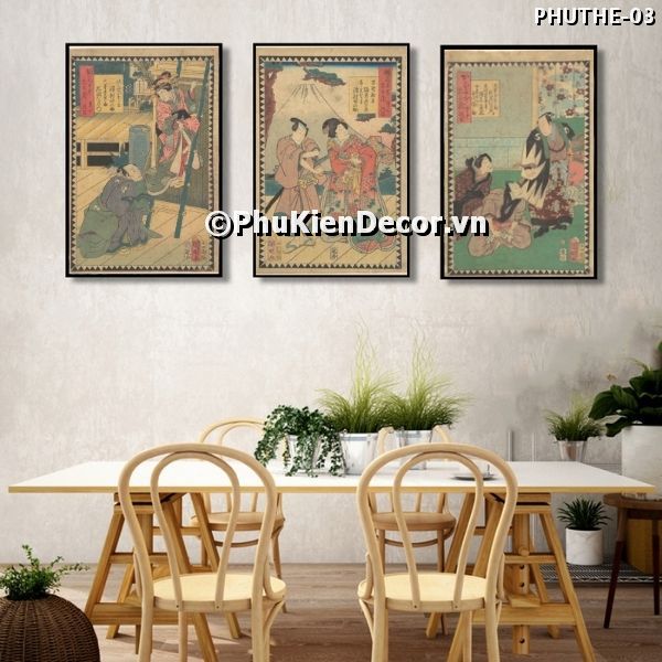 Tranh cổ Nhật Bản phong cảnh và cuộc sống sinh hoạt thời Ukiyo-e đa dạng, thú vị Tranh cổ Nhật Bản phong cảnh và cuộc sống sinh hoạt thời Ukiyo-e đa dạng, thú vị