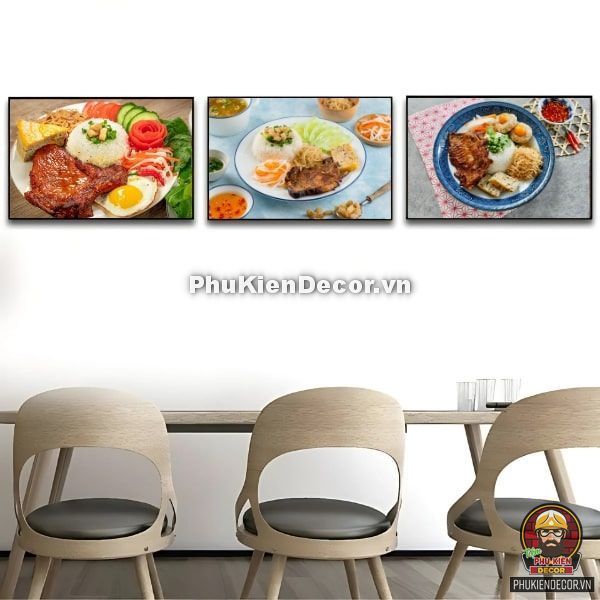 Tranh trang trí quán Cơm Tấm nổi bật, thu hút khách hàng Tranh trang trí quán Cơm Tấm nổi bật, thu hút khách hàng