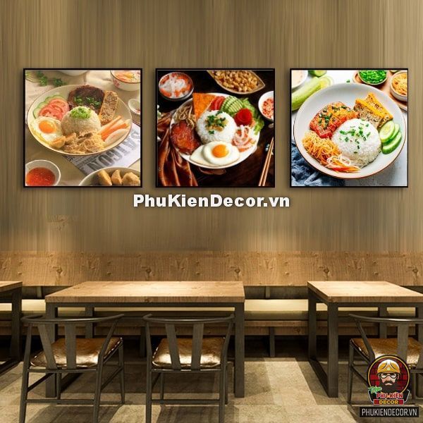 Tranh trang trí quán Cơm Tấm nổi bật, thu hút khách hàng Tranh trang trí quán Cơm Tấm nổi bật, thu hút khách hàng