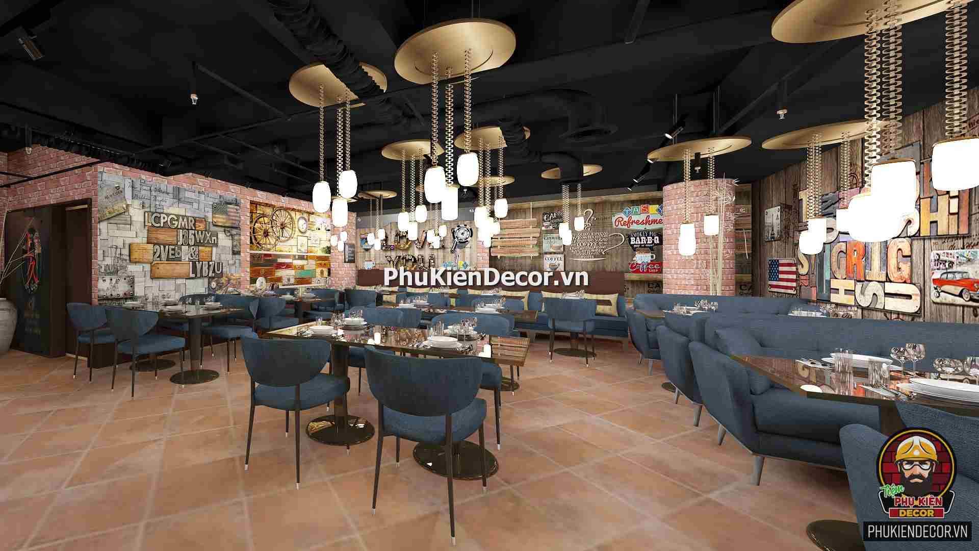 Tranh dán tường 3D Nhà hàng Phong cách Vintage- Retro Hoài niệm Tranh dán tường 3D Nhà hàng Phong cách Vintage- Retro Hoài niệm