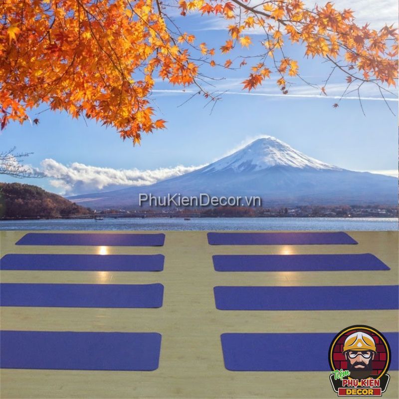 Tranh dán tường 3D phong cảnh núi Phú Sĩ Nhật Bản Tranh dán tường 3D phong cảnh núi Phú Sĩ Nhật Bản