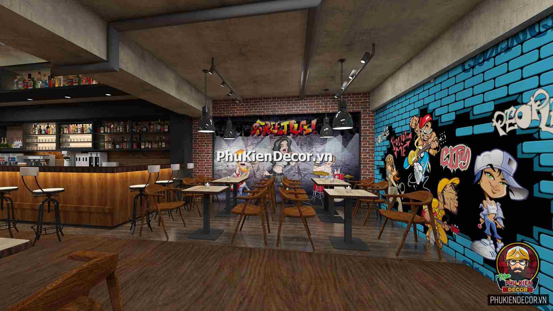 Tranh dán tường 3D quán Bia, Bar, Pub , Auscotic phong cách Âm Nhạc - Đường Phố - Hip Hop Tranh dán tường 3D quán Bia, Bar, Pub , Auscotic phong cách Âm Nhạc - Đường Phố - Hip Hop