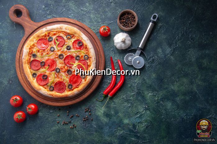 Tranh dán tường 3D quán pizza mang đặc tính và vẻ đẹp riêng biệt Tranh dán tường 3D quán pizza mang đặc tính và vẻ đẹp riêng biệt