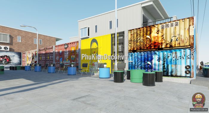 Tranh dán tường 3D quán Trà sữa ấn tượng, phá cách, độc đáo Tranh dán tường 3D quán Trà sữa ấn tượng, phá cách, độc đáo