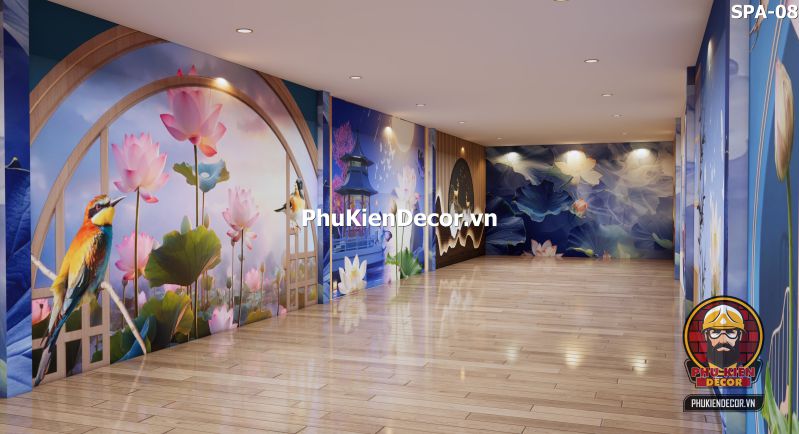 Mẫu trang trí spa đẹp hiện đại Mẫu trang trí spa đẹp hiện đại