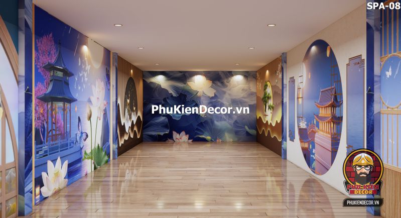 tranh dán tường 3D phong cảnh thiên nhiên tranh dán tường 3D phong cảnh thiên nhiên