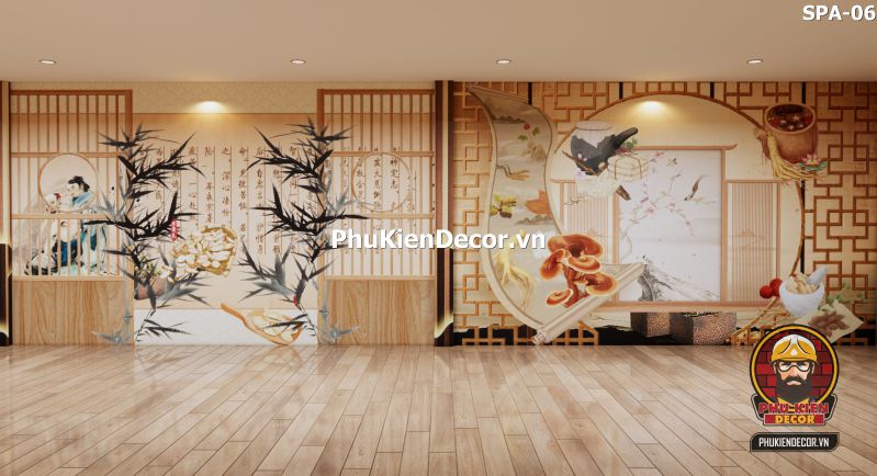 Mẫu trang trí spa đẹp hiện đại Mẫu trang trí spa đẹp hiện đại