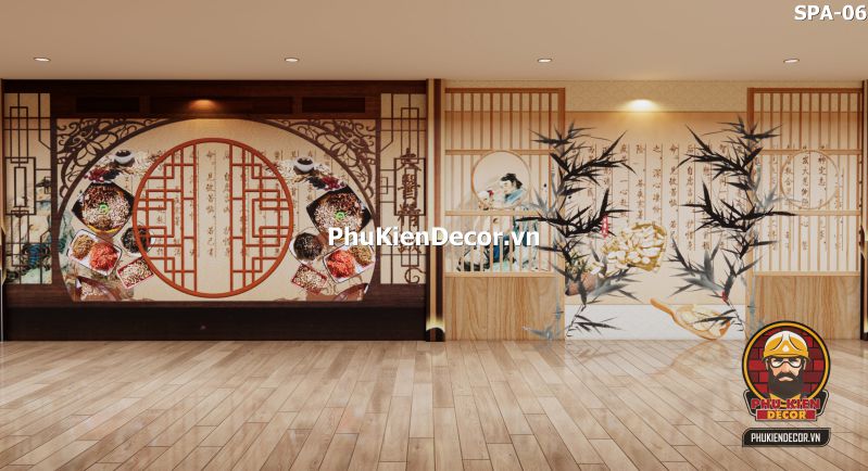 Mẫu trang trí spa đẹp hiện đại Mẫu trang trí spa đẹp hiện đại