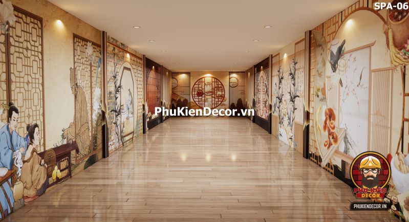 Mẫu trang trí spa đẹp hiện đại Mẫu trang trí spa đẹp hiện đại