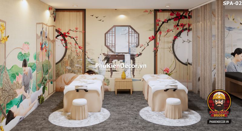Gợi ý mẫu tranh trang trí tiệm massage gội đầu dưỡng sinh Gợi ý mẫu tranh trang trí tiệm massage gội đầu dưỡng sinh