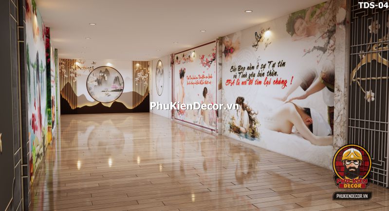 Cách trang trí spa hiện đại với tranh phong cảnh thiên nhiên Cách trang trí spa hiện đại với tranh phong cảnh thiên nhiên